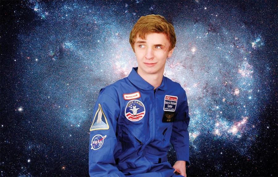 Sophomore Jesse Belt attended a week-long space camp at Huntsville, AL, at NASA facilities