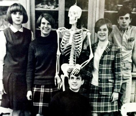 Biology Club photo from the 1969 Red & Black yearbook.