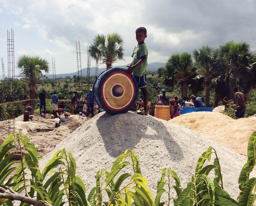 Students spend summer building school for a Haitian village