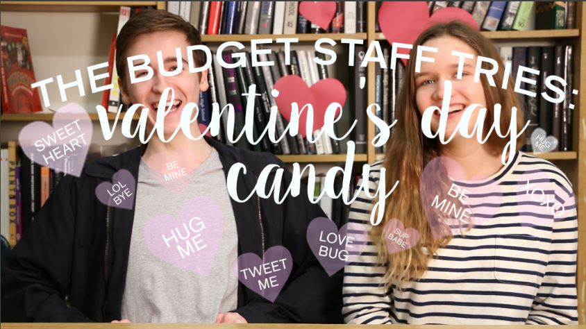 VIDEO: The Budget staff tries Valentines day candy