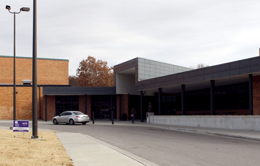 Lawrence High School entrance pictured in November 2018.
