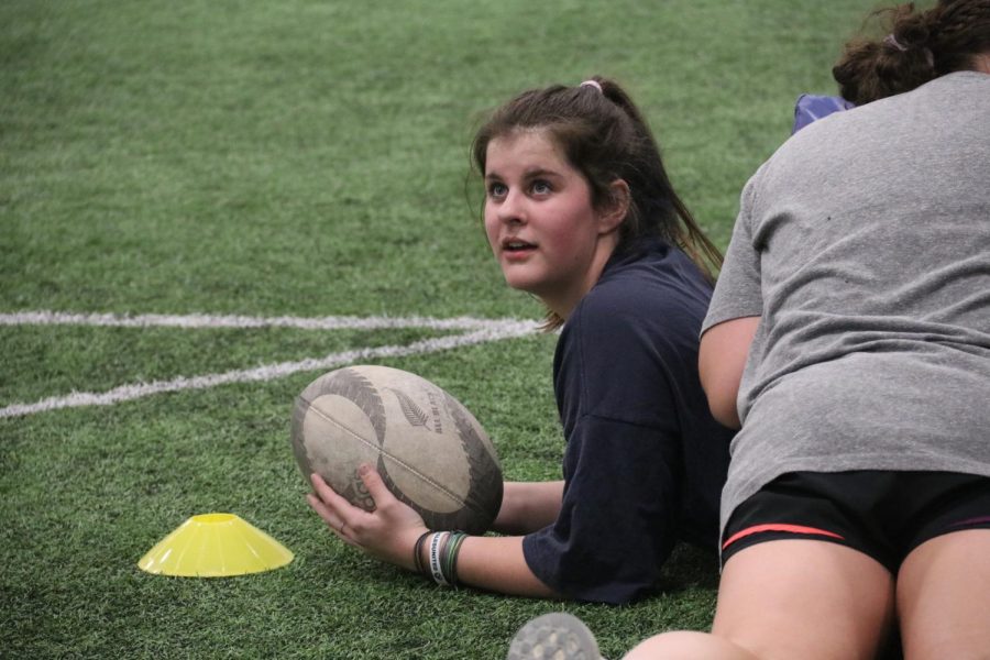Student starts girls rugby team